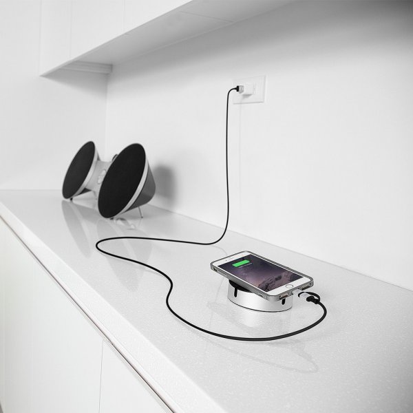 Just Mobile AluCable Duo USB-A/Micro-USB/Lightning 1.5m