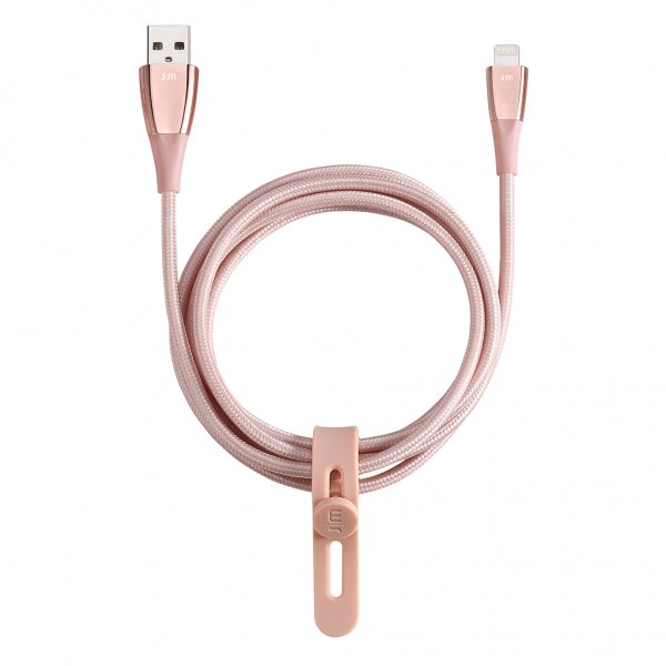 Just Mobile Kabel ZinCable USB-A/Lightning 1.5m Rosegull