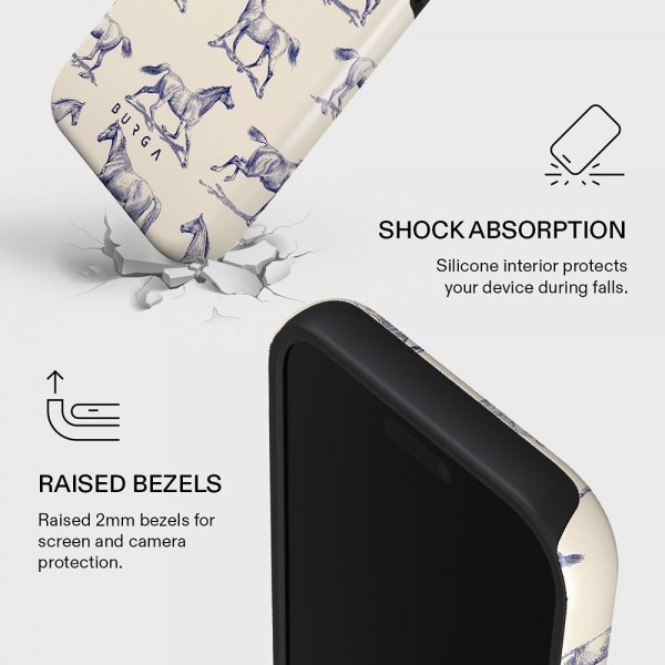Burga iPhone 17 Pro Max Deksel Tough MagSafe Derby Race