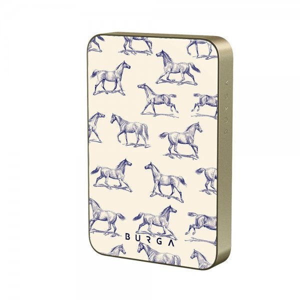 Burga Powerbank MagSafe 5000 mAh Derby Race Gold
