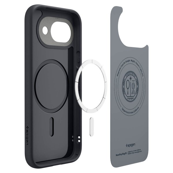 Spigen Google Pixel 10a Deksel Nano Pop MagFit Black Sesame