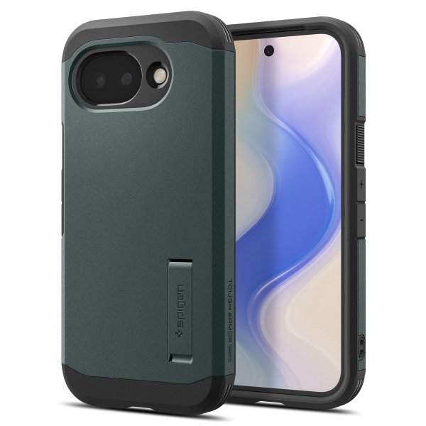 Spigen Google Pixel 10a Deksel Tough Armor MagFit Abyss Green