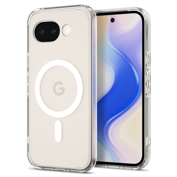 Spigen Google Pixel 10a Deksel Ultra Hybrid MagFit Clear White