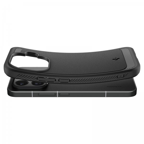 Spigen Xiaomi 15T Pro Deksel Rugged Armor Matte Black