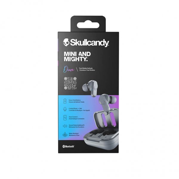 Skullcandy Dime Hodetelefoner In-Ear True Wireless Grå