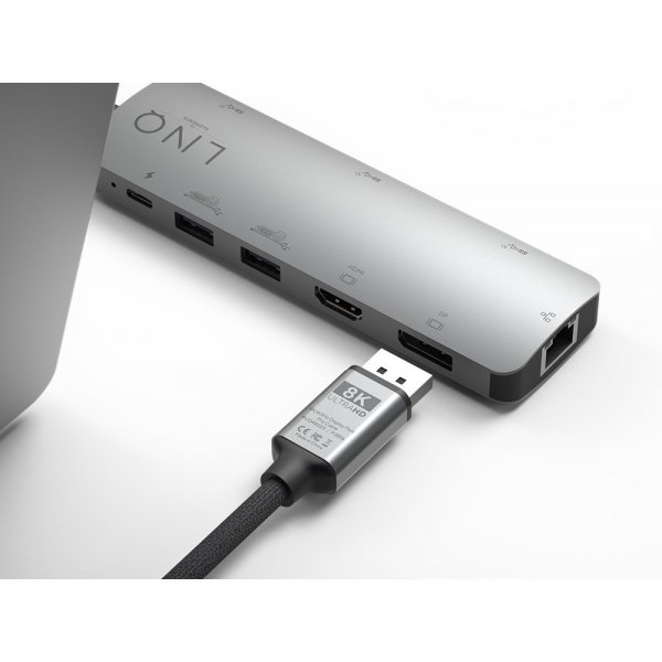 LINQ by Elements Display Port 8K/60Hz kabel 2m