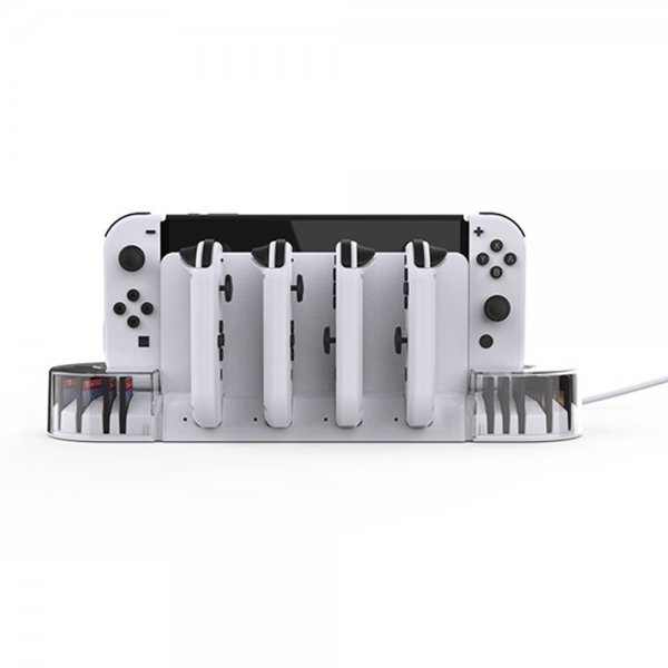 Dockingstasjon for Nintendo Switch/Switch OLED Hvit