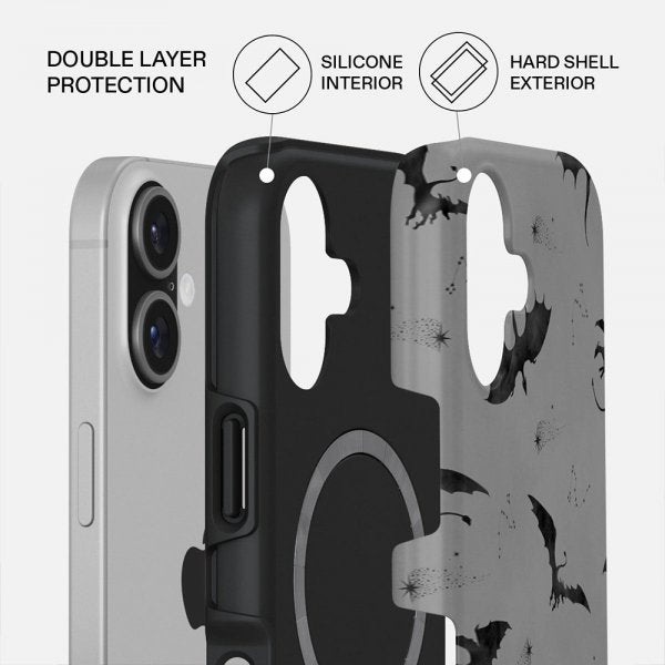 Burga iPhone 17 Deksel Tough MagSafe Draco