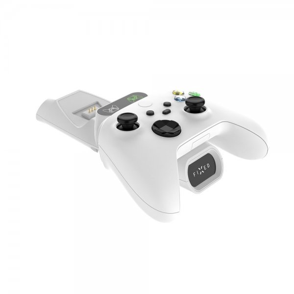 Fixed Dual Charging Dock for Xbox Series S, X and One Controllers Hvit