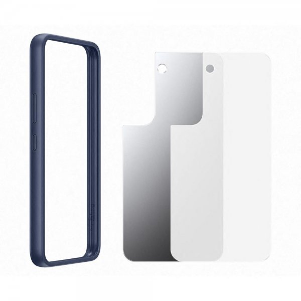 Samsung Original Galaxy S22 Deksel Frame Cover Navy