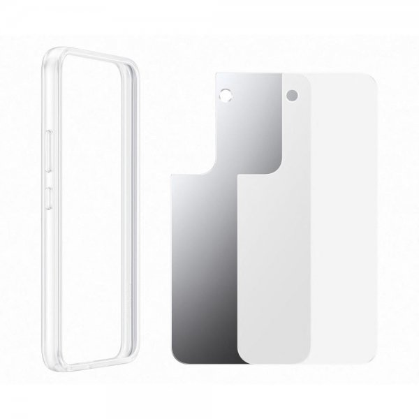 Samsung Original Galaxy S22 Deksel Frame Cover Transparent