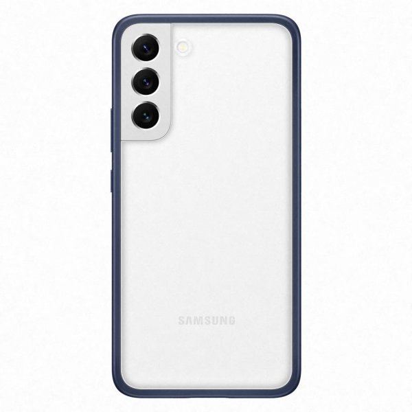 Samsung Original Galaxy S22 Plus Deksel Frame Cover Navy