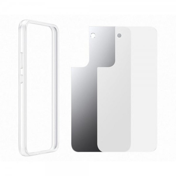 Samsung Original Galaxy S22 Plus Deksel Frame Cover Transparent