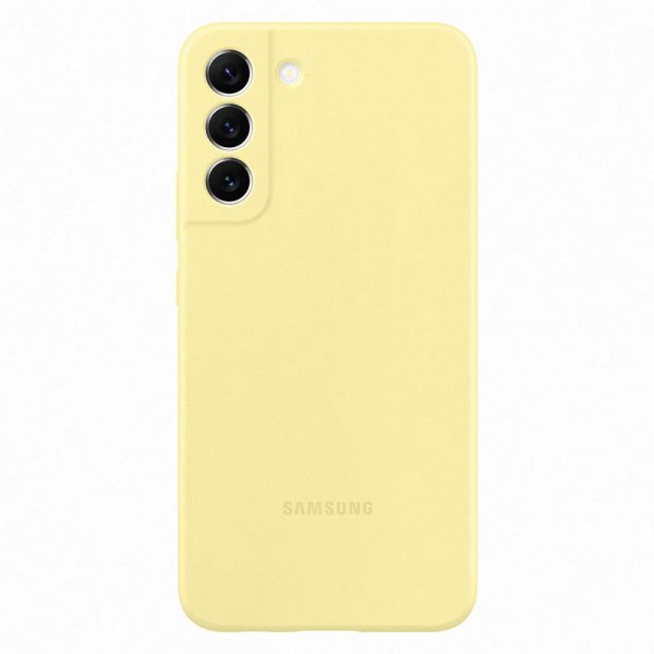 Samsung Original Galaxy S22 Plus Deksel Silicone Cover Gul