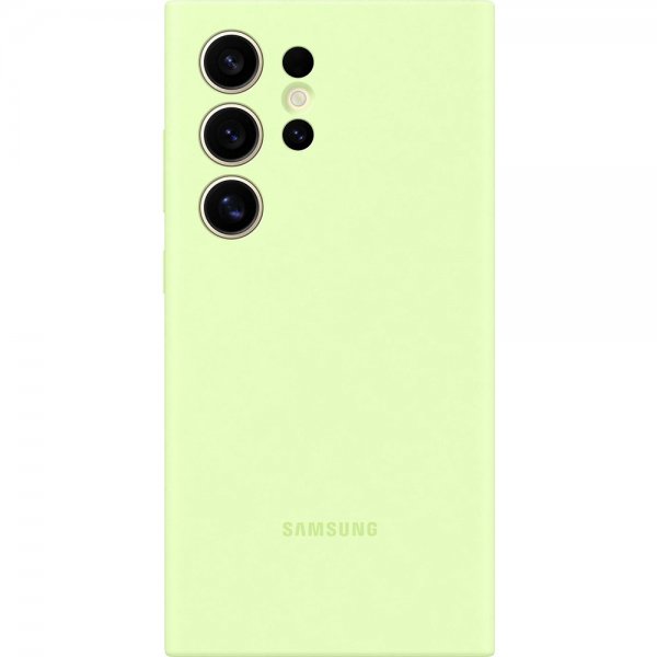 Samsung Original Galaxy S24 Ultra Deksel Silicone Case Light Green