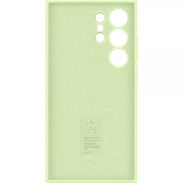 Samsung Original Galaxy S24 Ultra Deksel Silicone Case Light Green