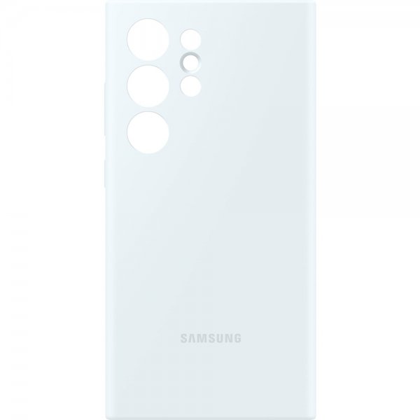 Samsung Original Galaxy S24 Ultra Deksel Silicone Case Hvit