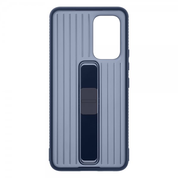 Samsung Original Galaxy A53 5G Deksel Protective Standing Cover Transparent Navy