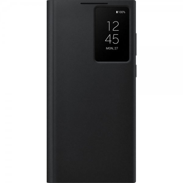 Samsung Original Galaxy S22 Ultra Etui Smart Clear View Cover Svart