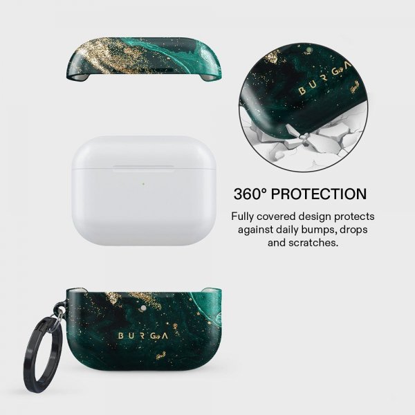Burga AirPods Pro 3 Deksel Design Emerald Pool