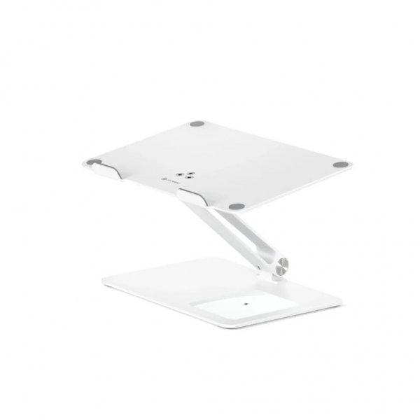 ALOGIC Elite Power Laptop Stand with Wireless Charger Hvit