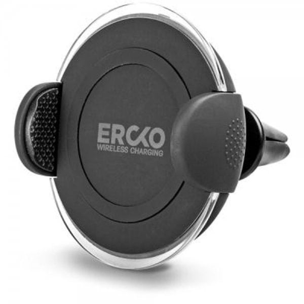 Ercko Mobilholder til bil Trådlös Laddning 10W Air Vent/Dashboard Mount