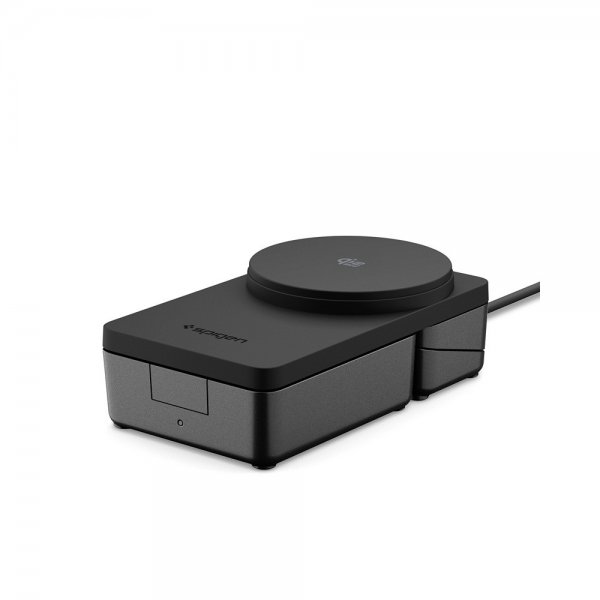 Spigen Essential 3-i-1 Sammenleggbar Trådløs Ladestasjon MagSafe Qi2 25W
