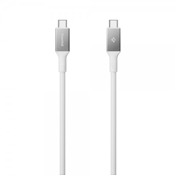Spigen Essential Kabel USB-C/USB-C 100W 2m Hvit