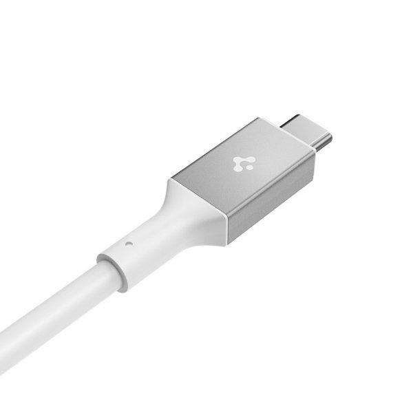 Spigen Essential Kabel USB-C/USB-C 240W 1.2m Hvit