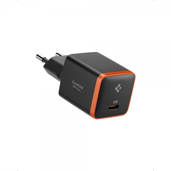 Spigen Essential Lader 30W USB-C Svart