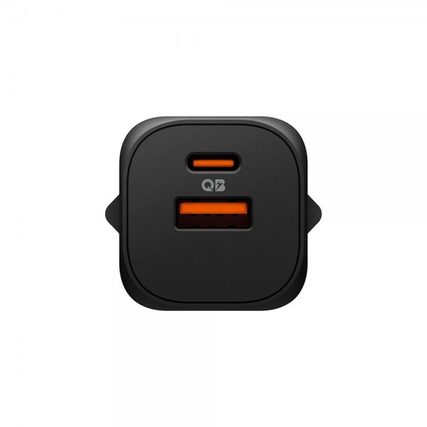 Spigen Essential Lader 35W 1xUSB-C 1xUSB-A Svart