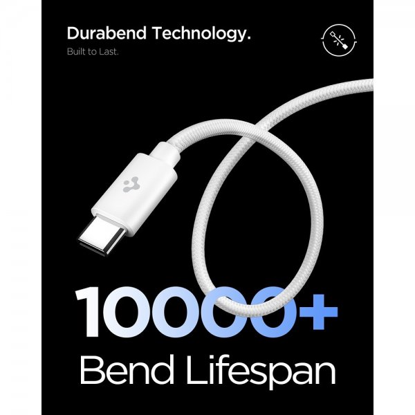 Spigen Essential Lader 45W USB-C Hvit