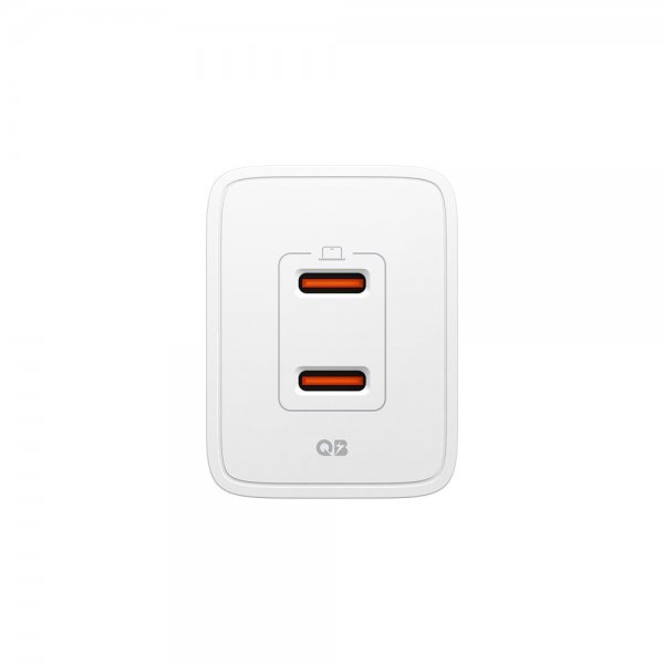 Spigen Essential Lader 47W 2xUSB-C Hvit