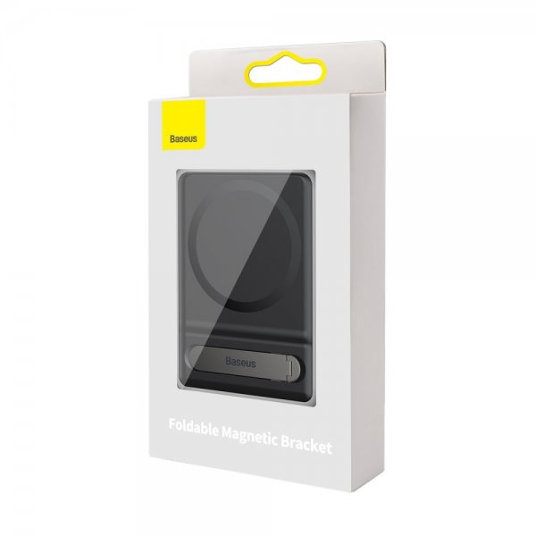 Baseus Foldable Magnetic Bracket MagSafe Svart