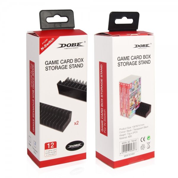 Dobe Lagring for Nintendo Switch Games 2-pack