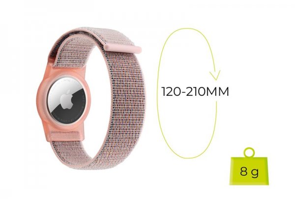 Mobile Origin AirTag Armbånd Nylon Enhjørning