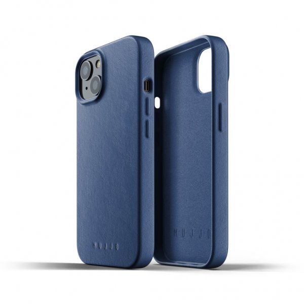 Mujjo iPhone 13 Deksel Full Leather Case Tan