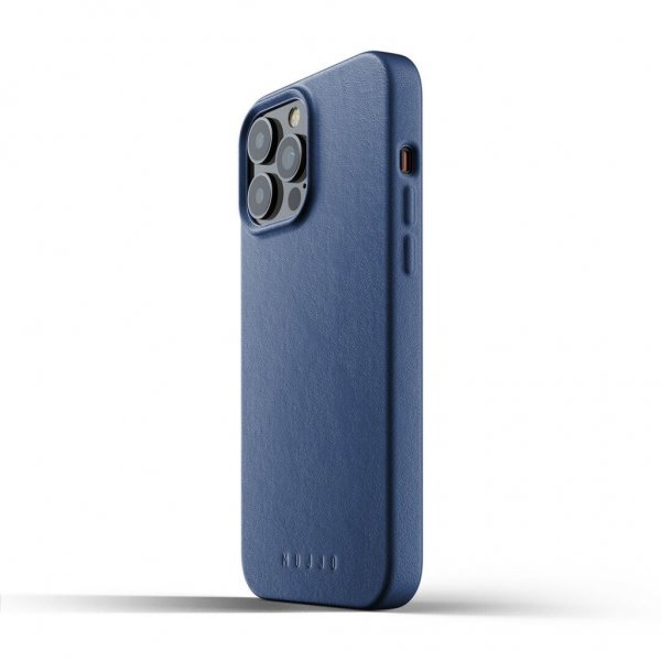 Mujjo iPhone 13 Pro Max Deksel Full Leather Case Svart