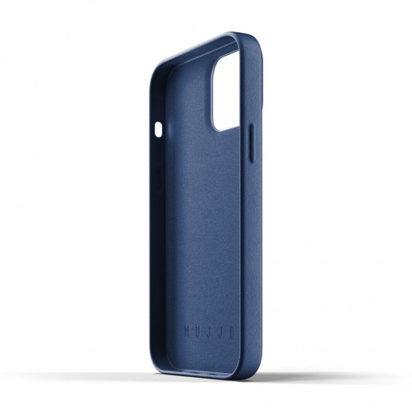 Mujjo iPhone 13 Pro Max Deksel Full Leather Case Svart