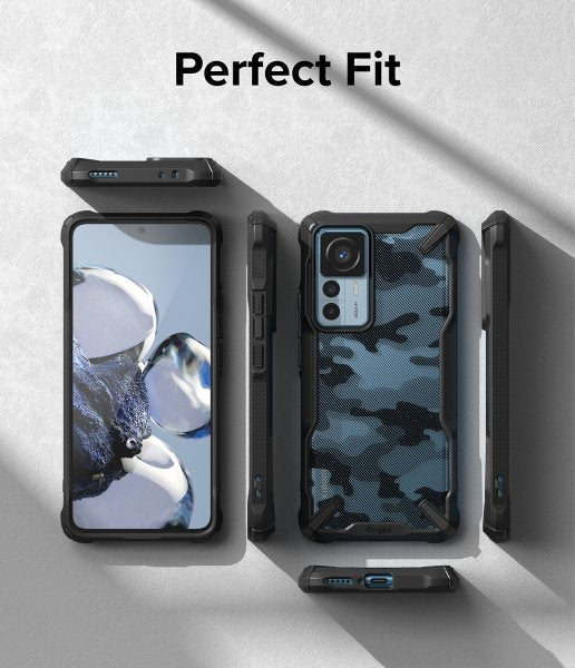 Ringke Xiaomi 12T/12T Pro Deksel Fusion X Design Camo Black