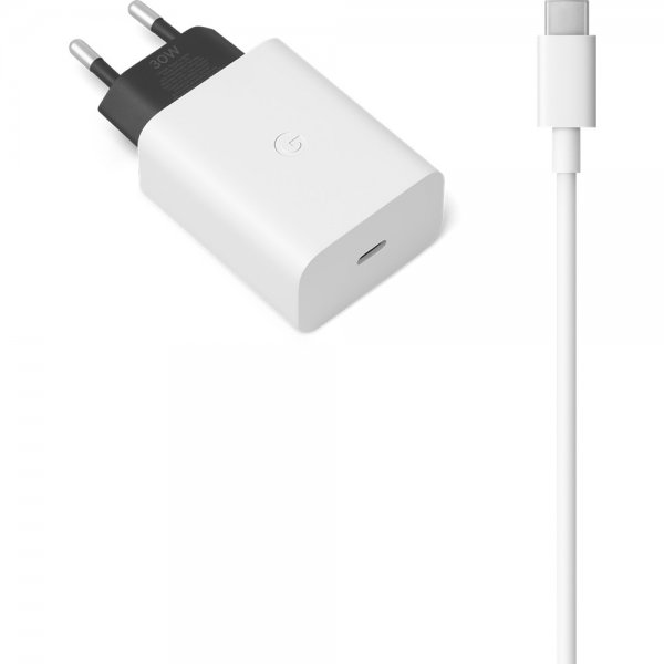 Google Original Lader med Kabel 30W USB-C