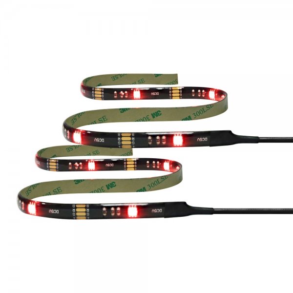 Deltaco Gaming Fleksibel RGB LED Strip 2x50 cm