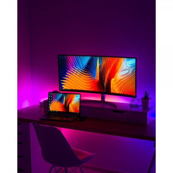 Deltaco Gaming Fleksibel RGB LED Strip 2x50 cm