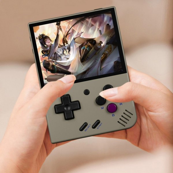 Miyoo Mini+ Håndholdt Spillkonsoll Retro 3,5" 64GB Hvit