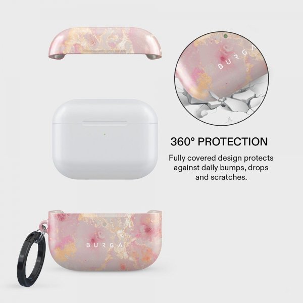 Burga AirPods Pro 3 Deksel Design Golden Coral
