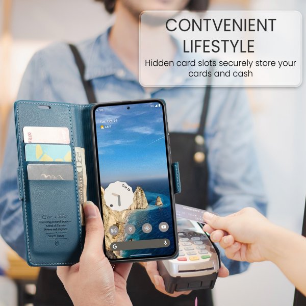 CaseMe Google Pixel 9/9 Pro/Pixel 10/10 Pro Etui 023 Series Blå