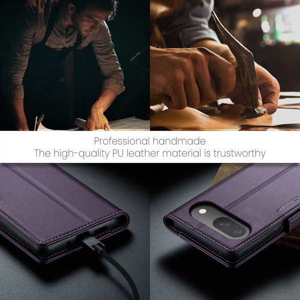 CaseMe Google Pixel 9/9 Pro/Pixel 10/10 Pro Etui 023 Series Lilla