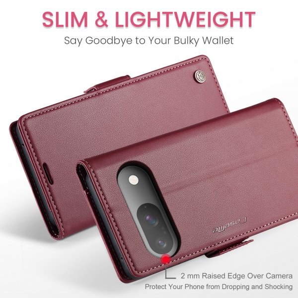 CaseMe Google Pixel 9/9 Pro/Pixel 10/10 Pro Etui 023 Series Rød