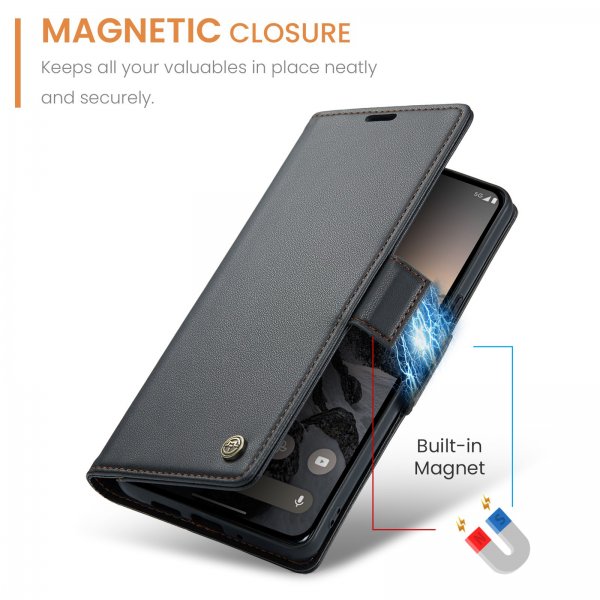 CaseMe Google Pixel 9/9 Pro/Pixel 10/10 Pro Etui 023 Series Svart