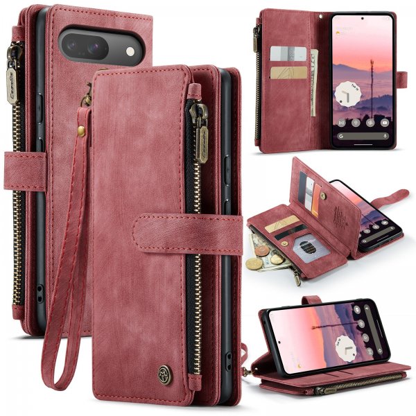 CaseMe Google Pixel 9/9 Pro/Pixel 10/10 Pro Etui C30 Series Rød